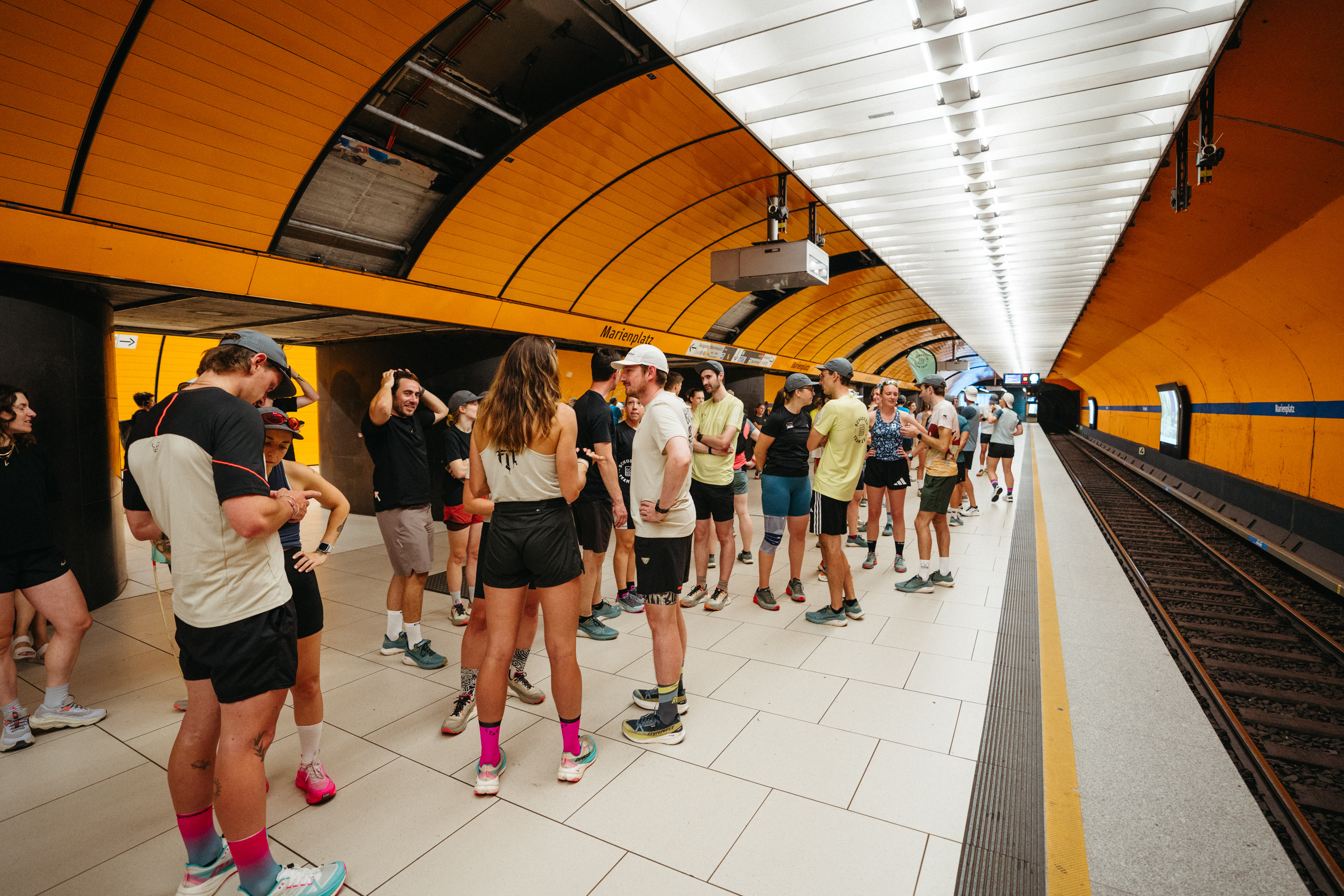 Community vor dem Trailrun